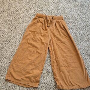 Nordstrom Tan Casual Wide-Leg Bottoms